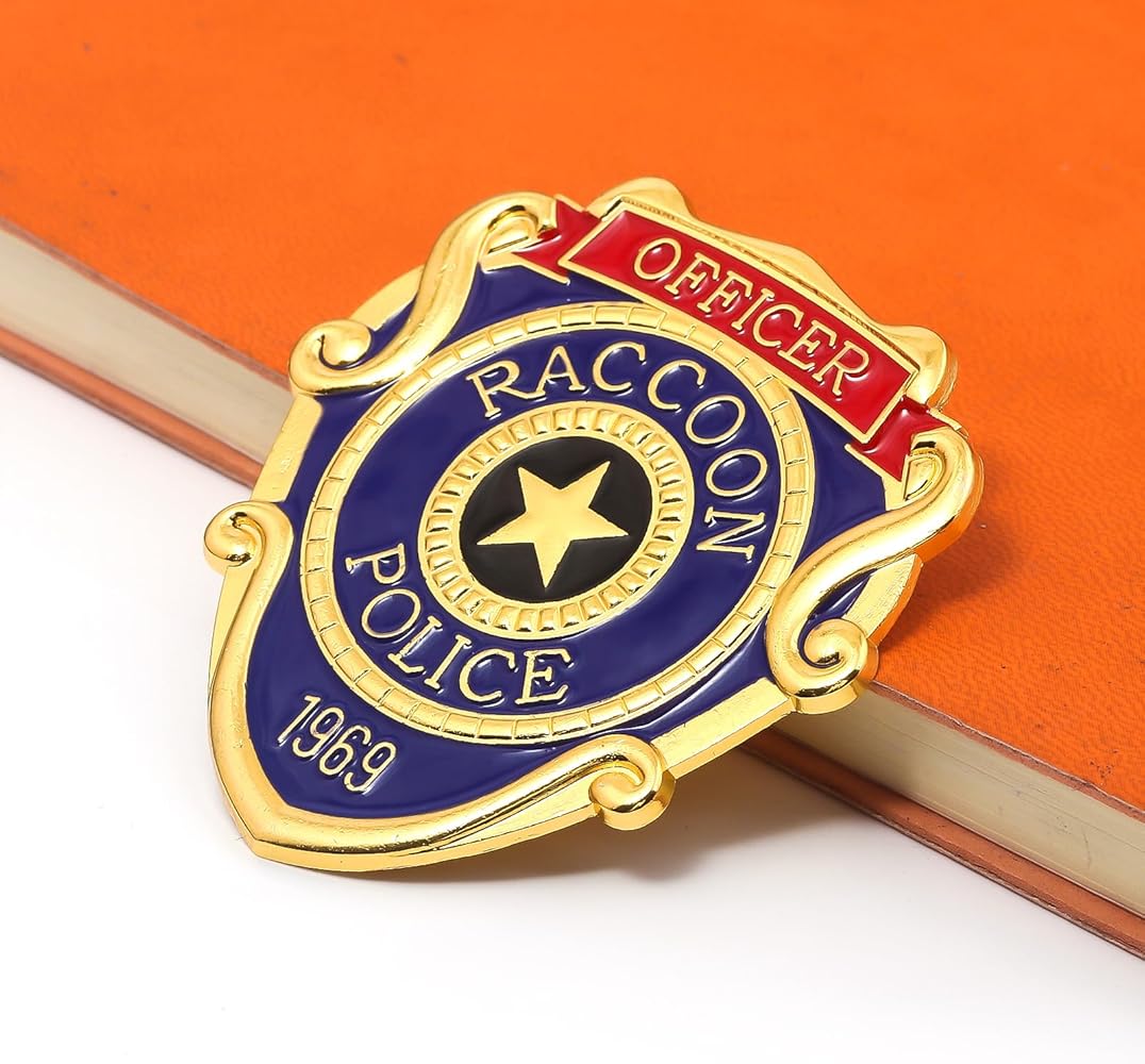 Amazon.co.jp: バイオハザードポリスバッジピン - ラクーンシティ